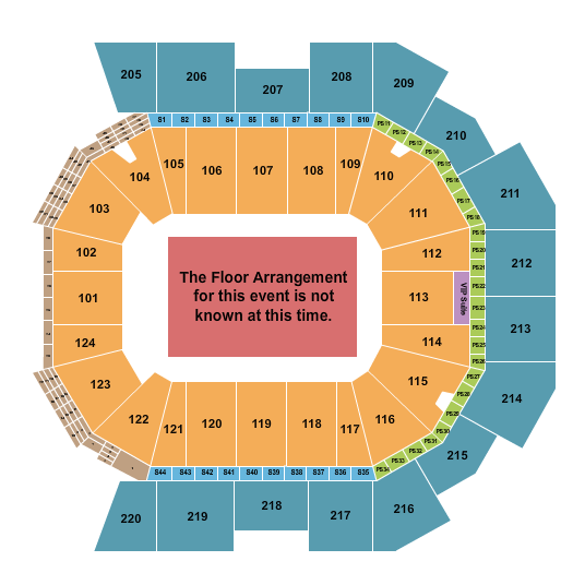 Moody Center ATX Nine Inch Nails Seating Chart